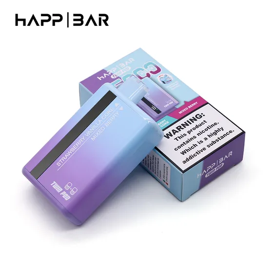HAPP DUO 35000 дръпки – Ягода Ванилова Кола + Горски Плодове
