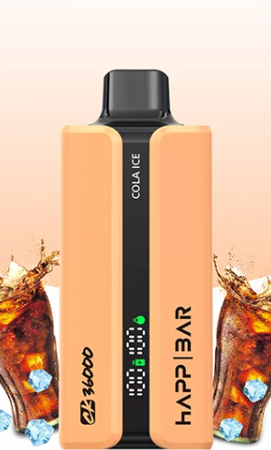 Вейп HAPP 40000 дръпки Cola Ice – ел. цигара с дисплей и охлаждащ ефект