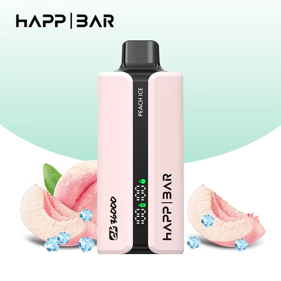 Вейп HAPP 40000 дръпки Праскова Айс – ел. цигара с прасковен леден вкус