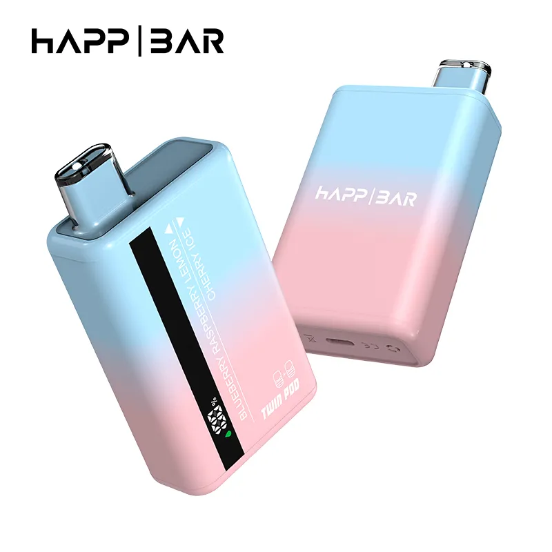 Вейп HAPP DUO 35000 дръпки – Боровинка Малина Лимон / Череша Айс - Image 2