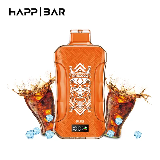 Вейп HAPP 30000 дръпки Cola Ice – електронна цигара с дисплей, охлаждащ ефект и 5% никотин