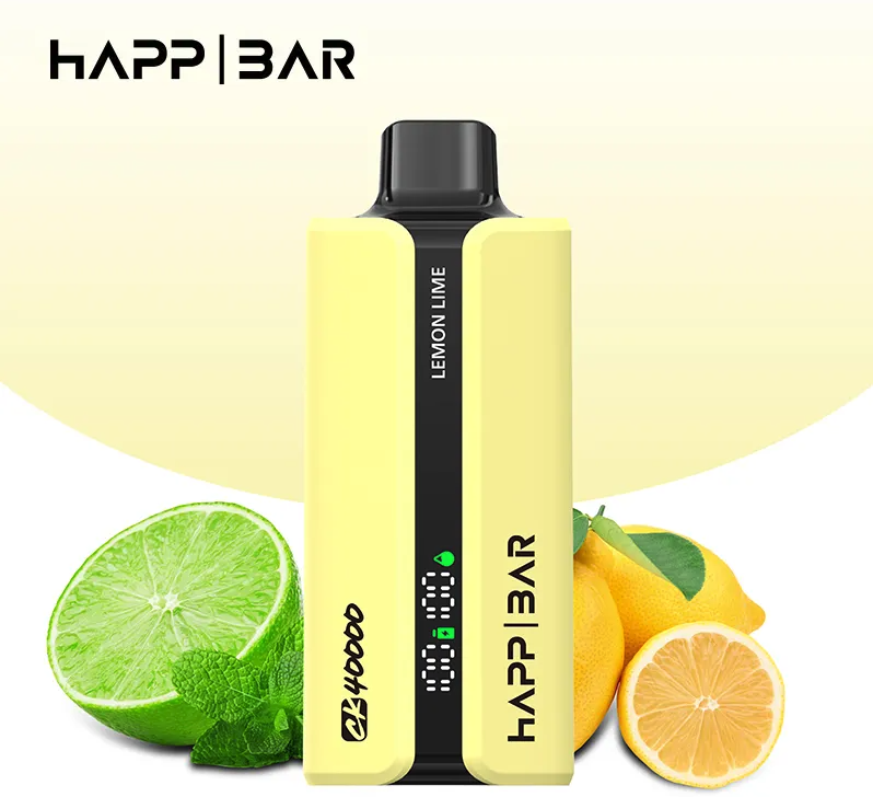 Вейп HAPP 40 000 дръпки – Lemon Lime, с дисплей