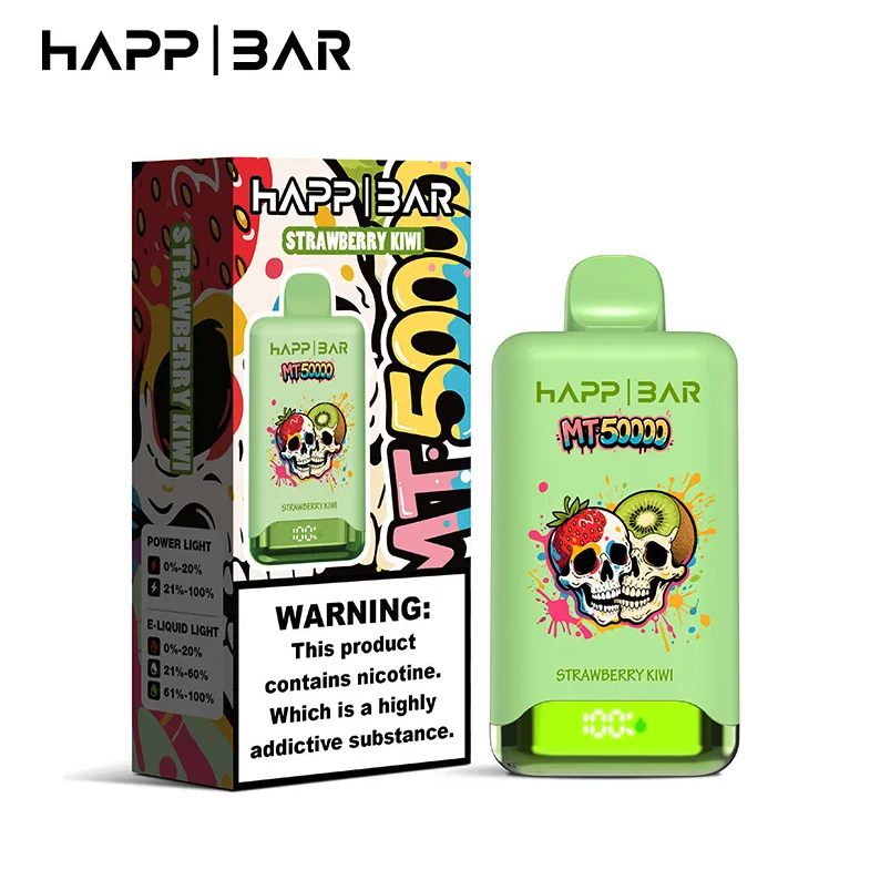 Вейп MT50000 – Strawberry Kiwi, до 50 000 дръпки, с дисплей